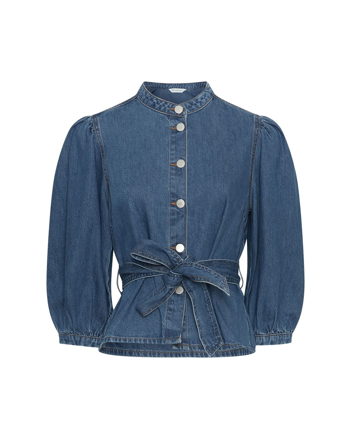 MSCH Copenhagen MSCHRylan Elena 3/4 Shirt Blauw