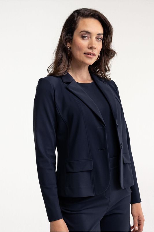 Studio Anneloes Bright Bonded Blazer Blauw