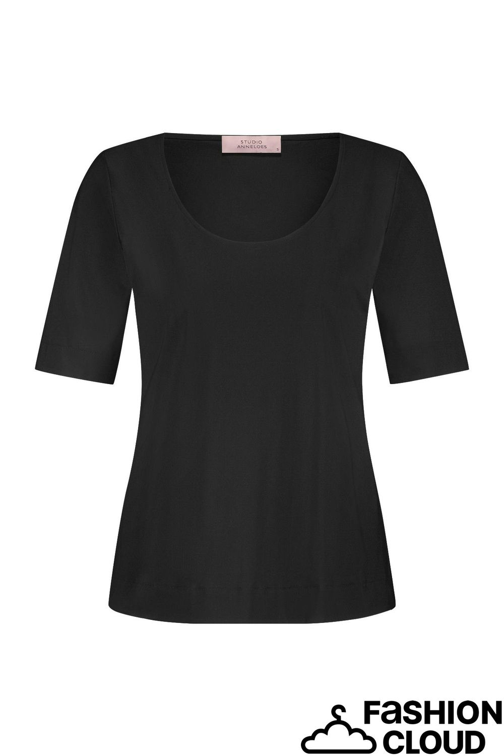 Studio Anneloes Sascha shirt Zwart 91537