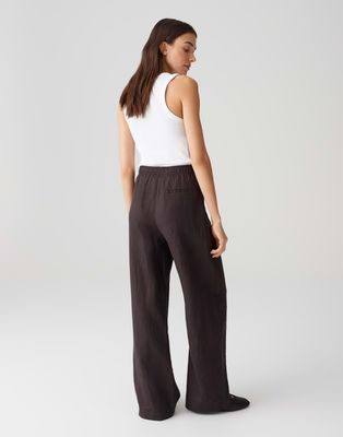Opus Mileni linen Bruin