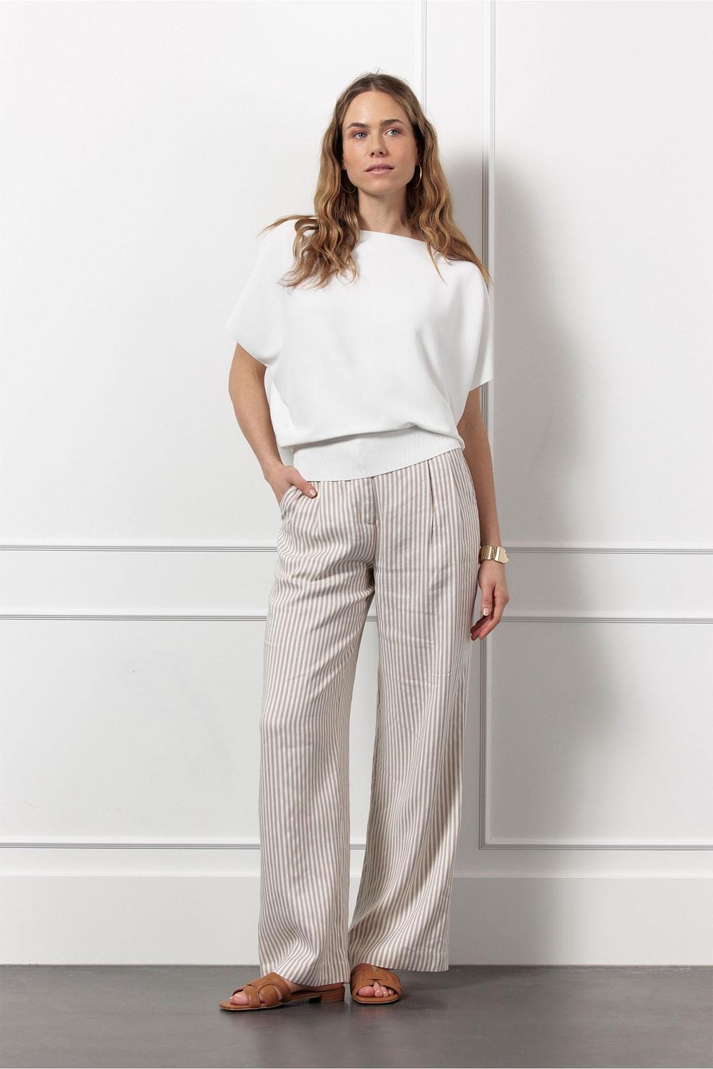 Studio Anneloes Lenti Pullover Ecru