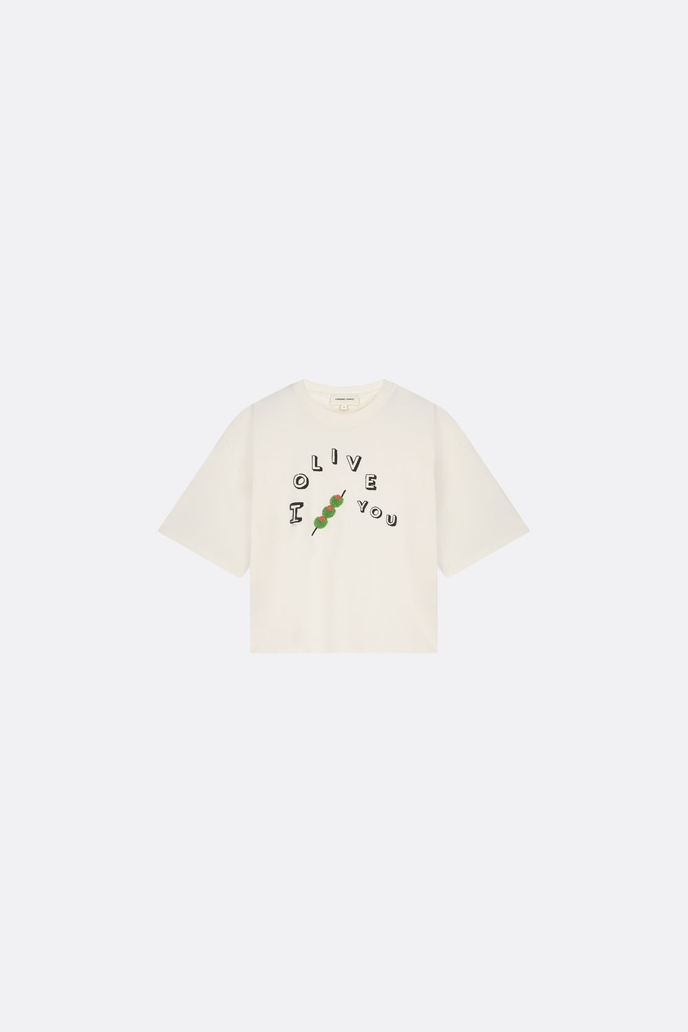 Fabienne Chapot Benja T-Shirt Ecru CLTTSH03AW25