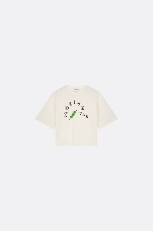 Fabienne Chapot Benja T-Shirt Ecru CLTTSH03AW25