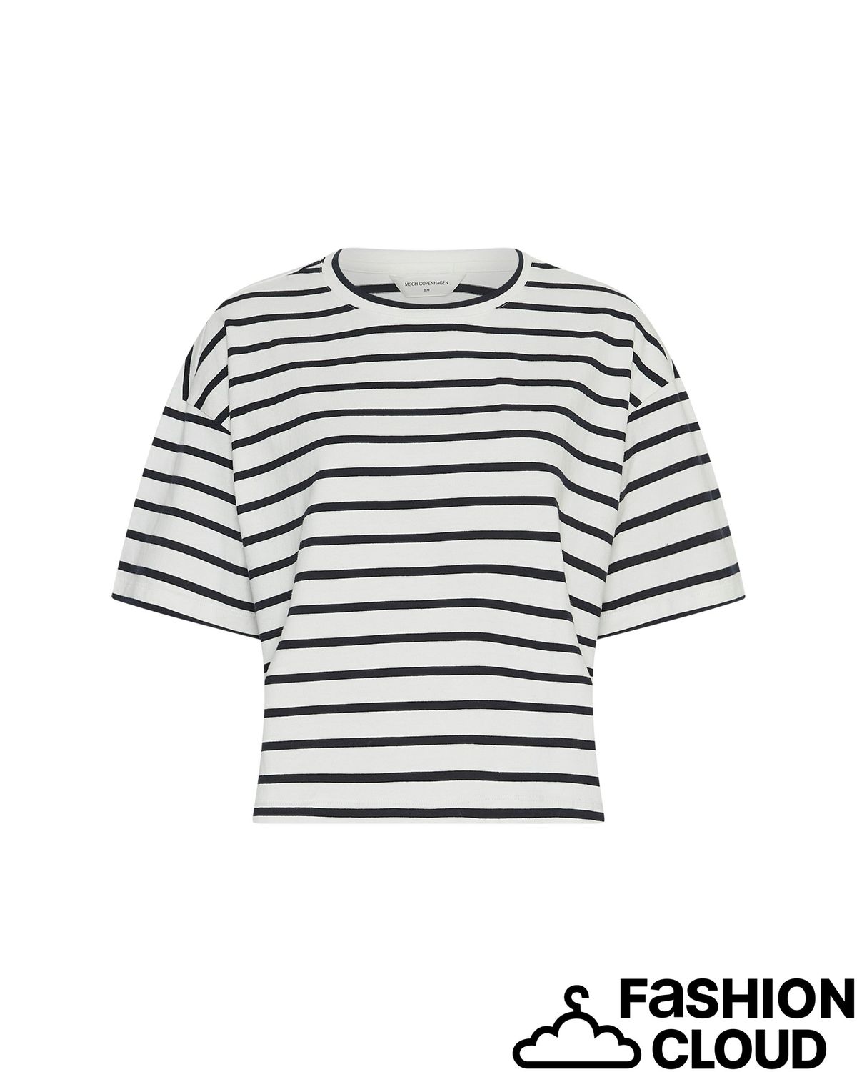 MSCH Copenhagen MSCHLeana Tee STP Ecru 19301-16000