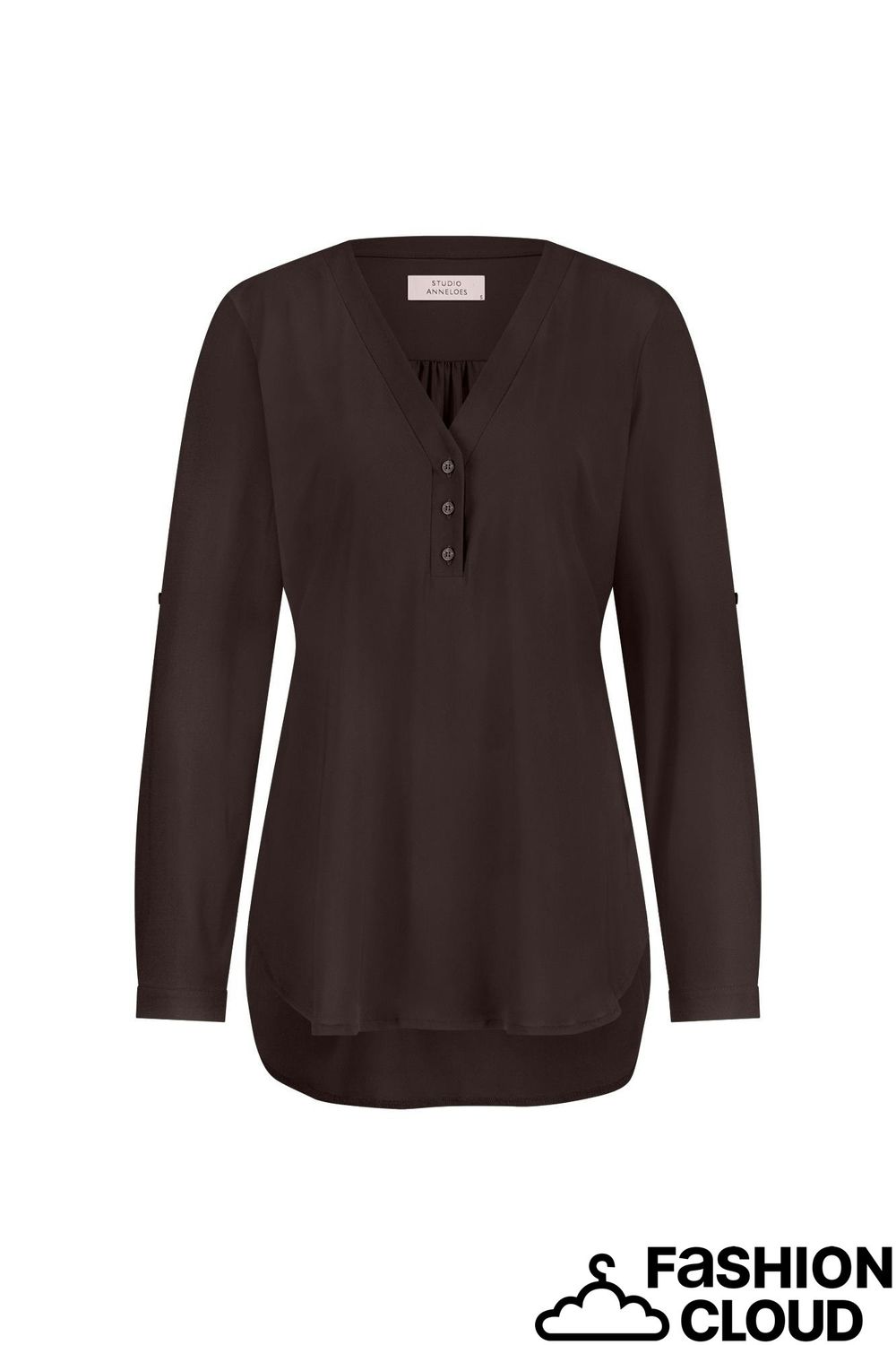 Studio Anneloes Evi blouse Bruin 94842