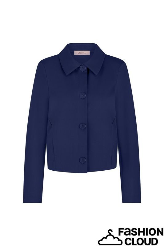 Studio Anneloes Hilly bonded jacket Blauw 13104