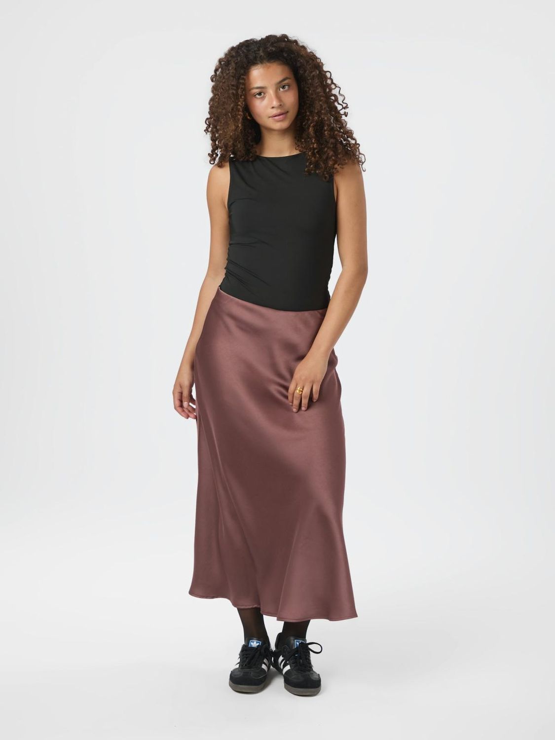Neo Noir Bovary skirt Bordeaux