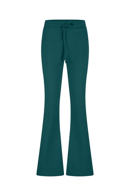 Studio Anneloes Flair bonded drawstring trousers Groen