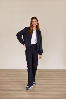 Studio Anneloes Benja Bomber Jacket Blauw