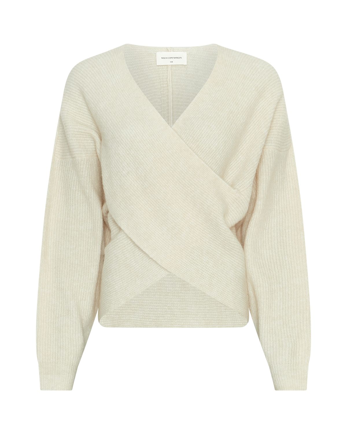 MSCH Copenhagen MSCHZinelle Hope Wrap Pullover Ecru