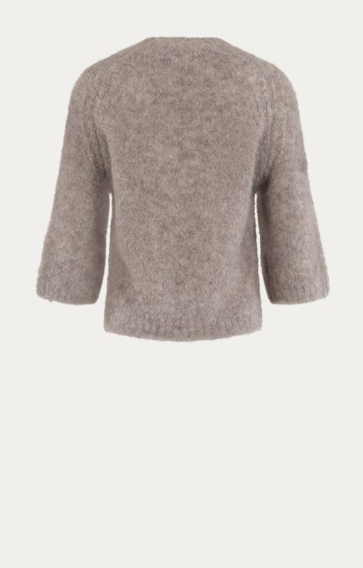 Moscow 1804 Pullover 3/4 mouw Beige 41-09-Lynn