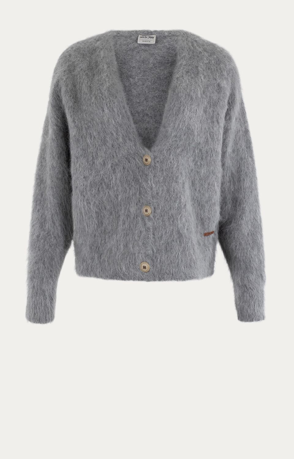 Moscow 1901 Vest lange mouw Grijs 38-10-Fleur