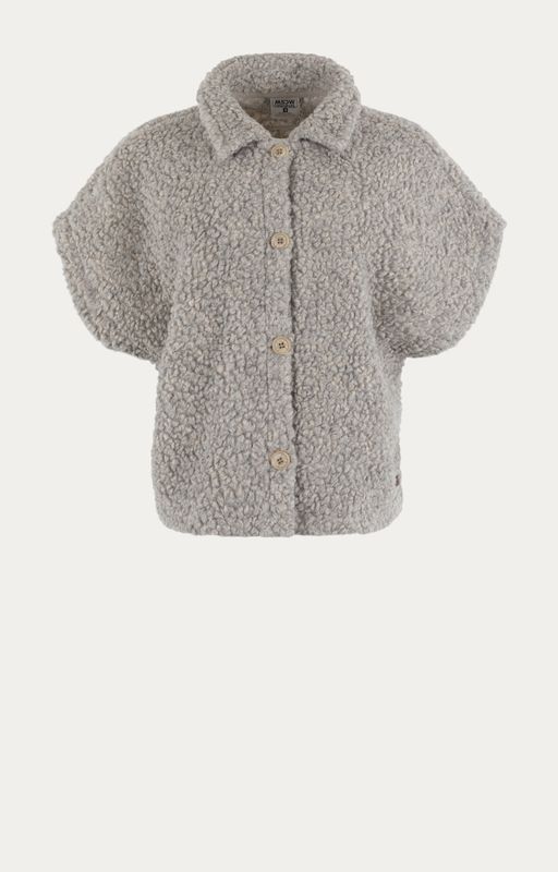 Moscow 2104 Gilet imitatie Grijs 89-11-Pelle