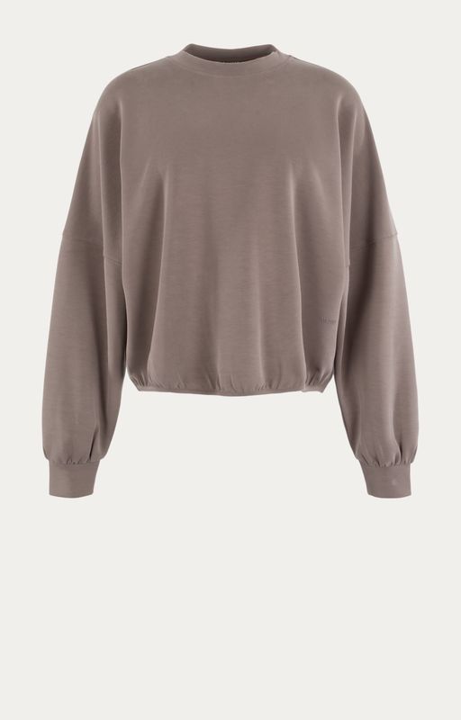 Moscow 2301 Sweatshirt lange mouw Beige 66-04-Again