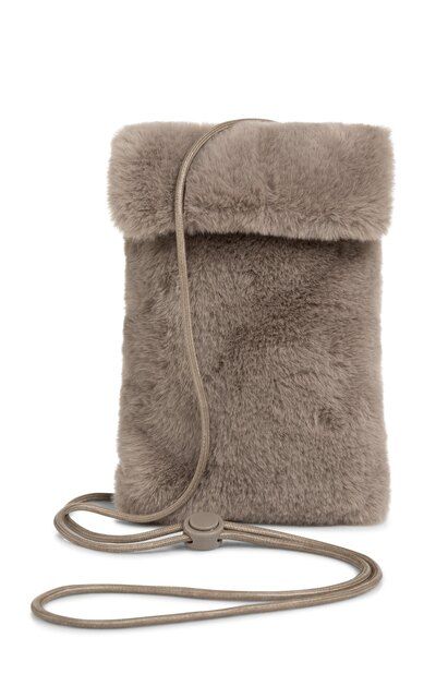 YaYa Telefoontasje met klepsluiting Bruin 03-001097-509