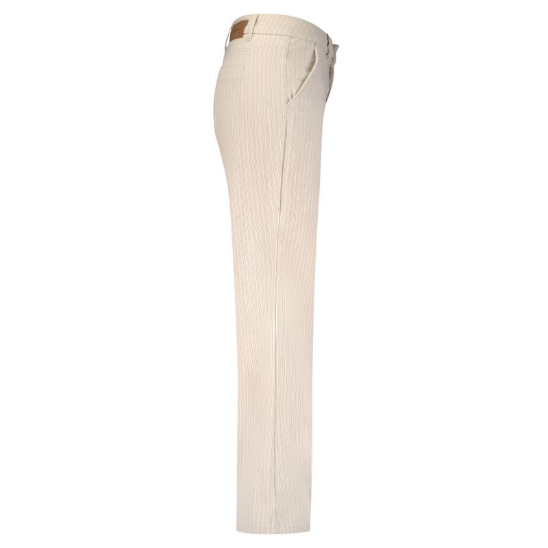 Red Button De Claudette Pinstripe Rib is een w Grijs SRB4582