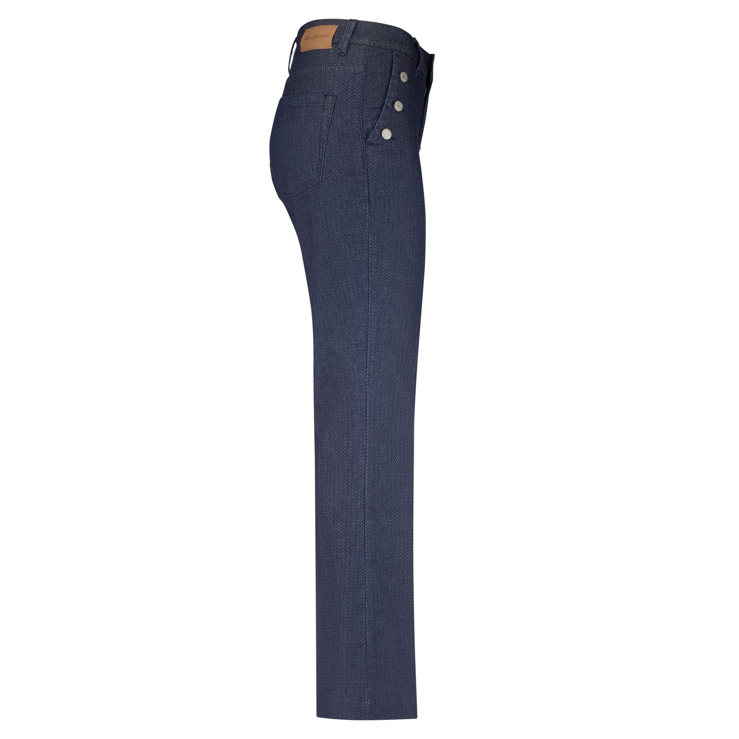Red Button Bibette Denim herringbone L32 Blauw SRB4580