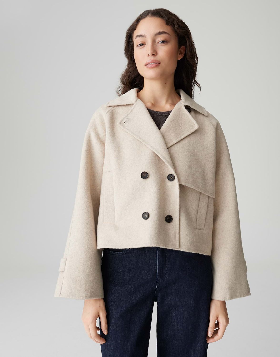 Opus Haili beige jas