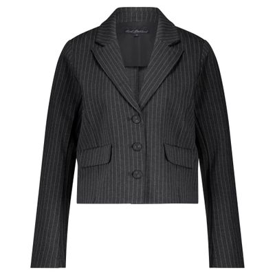 Red Button Korte blazer met een krijtstreep.