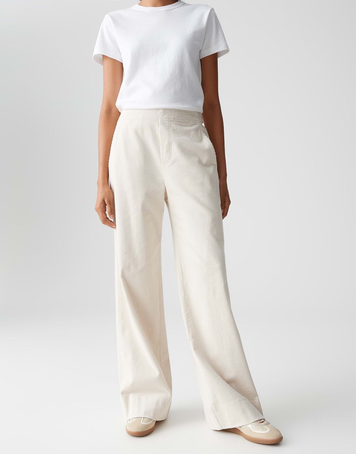 Opus Mileni ecru broek
