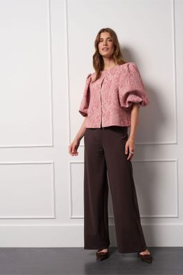 Studio Anneloes Hanne Jacquard Jacket Roze