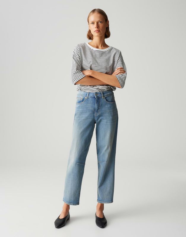 Opus Pants Melly relax Blauw 10360312016327