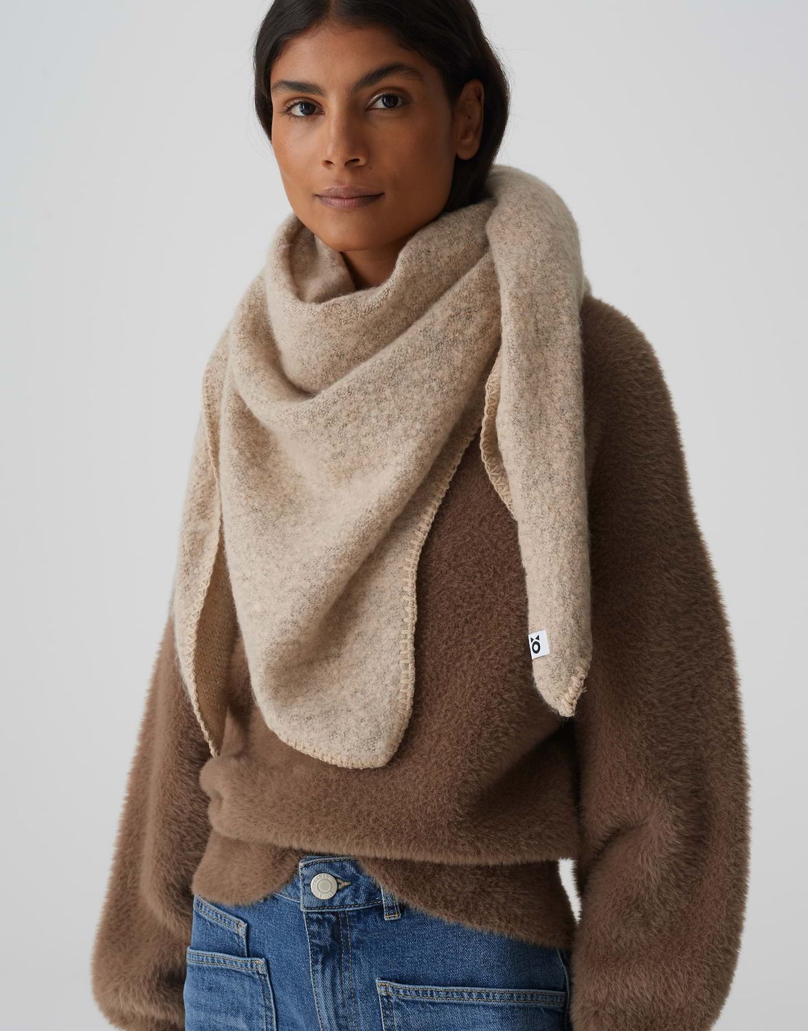 Opus Amadsi scarf Beige 10221111757100