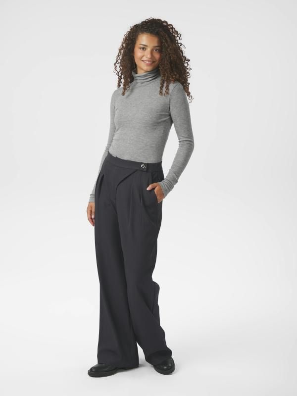 Neo Noir Zalka Eyelet Pants Grijs 165551