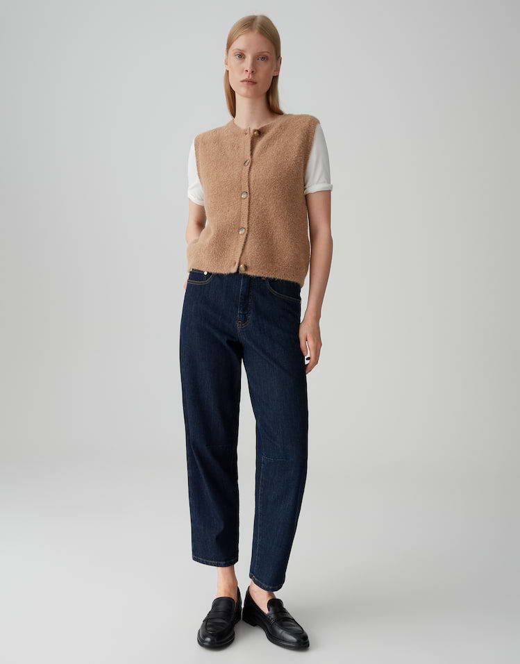 Opus Pants Melly relax Blauw 10360313181105