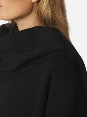 Neo Noir Wals Knit Scarf Blouse Zwart 166203