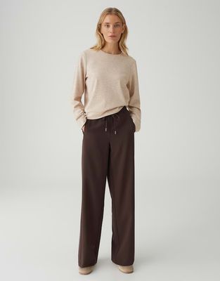 Opus Samike Shirt met lange mouwen Beige