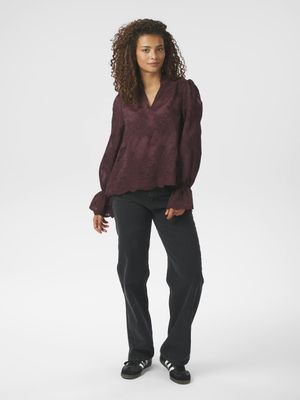 Neo Noir Amara Big Embroidery Rood