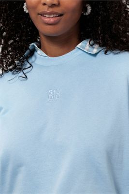 Studio Anneloes Pleuni Studio Sweater Blauw