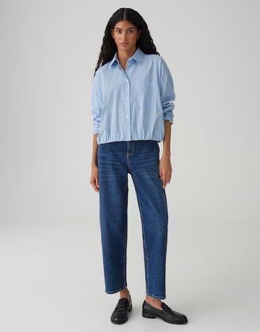 Opus Fresa Blouse Blauw