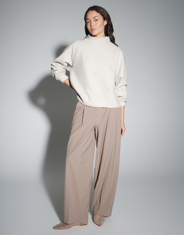 Opus Grapina Sweatshirt Beige