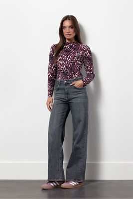 Studio Anneloes Faith Leopard Top Paars