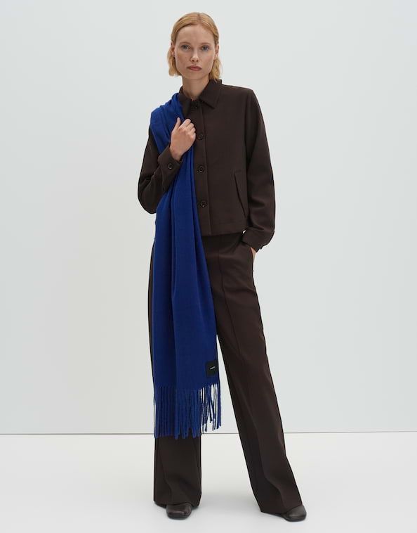 Someday Barula Sjaal long Blauw