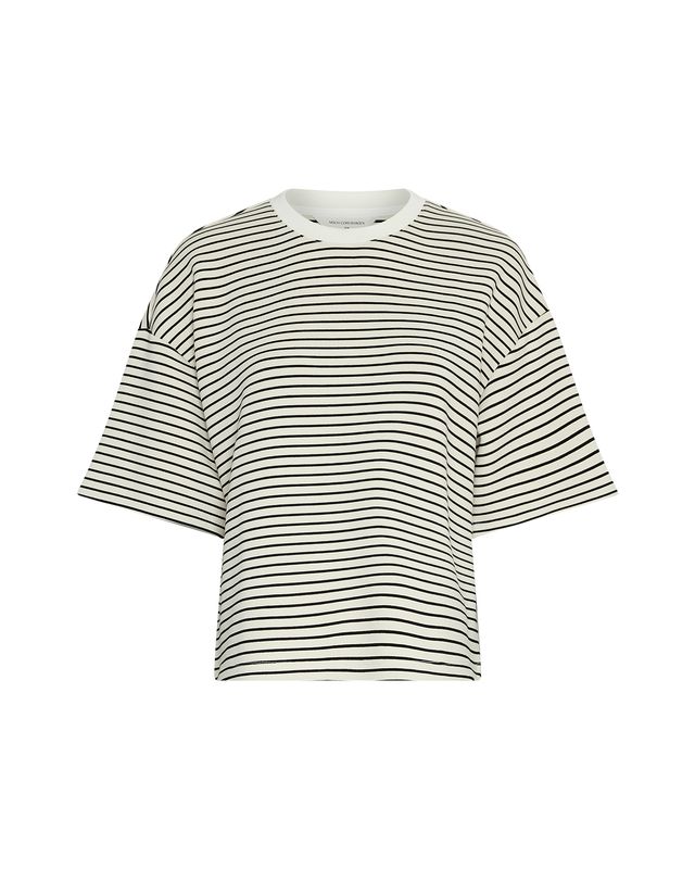 MSCH Copenhagen MSCHNilda Ima Q SS Sweatshirt STP Zwart