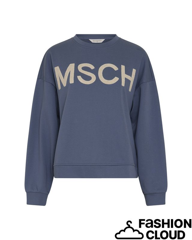 MSCH Copenhagen MSCHMela Briena MSCH Sweatshirt Blauw