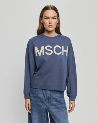 MSCH Copenhagen Mela Briena Sweatshirt Blauw