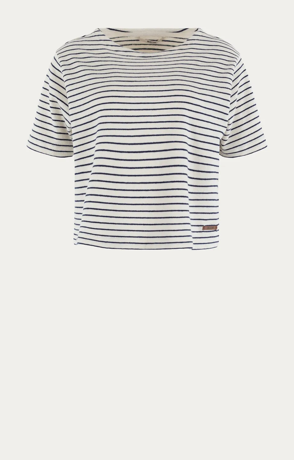 Moscow Paulo Stripe Shirt Ecru