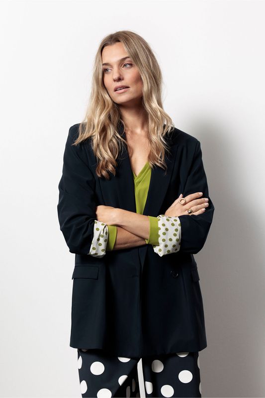 Studio Anneloes Dokus Blazer Blauw