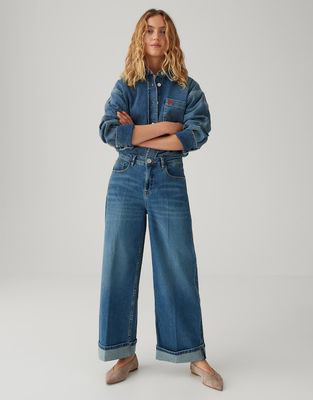 Opus Miva Valentine Jeans Blauw