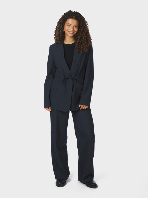 Neo Noir Jemmie Melange Blazer Blauw