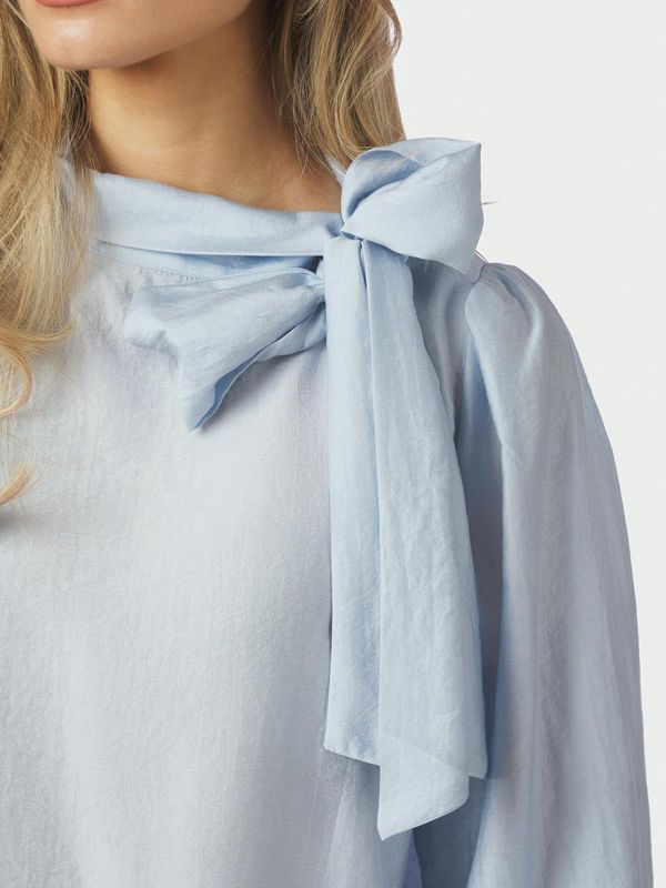Neo Noir Selene Crisp Blouse Blauw