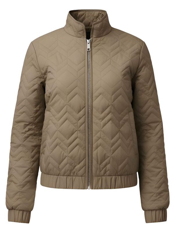 Covered GRS ladies woven jacket - GINA Bruin Gina