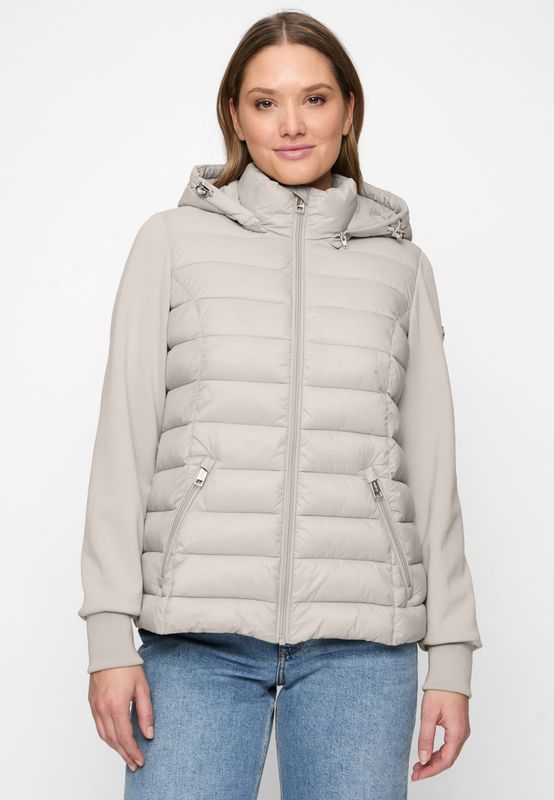 Covered GRS ladies woven jacket - SOPHIA 4 Ecru Sophia 4
