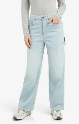YAYA Jeans met laag kruis Blauw