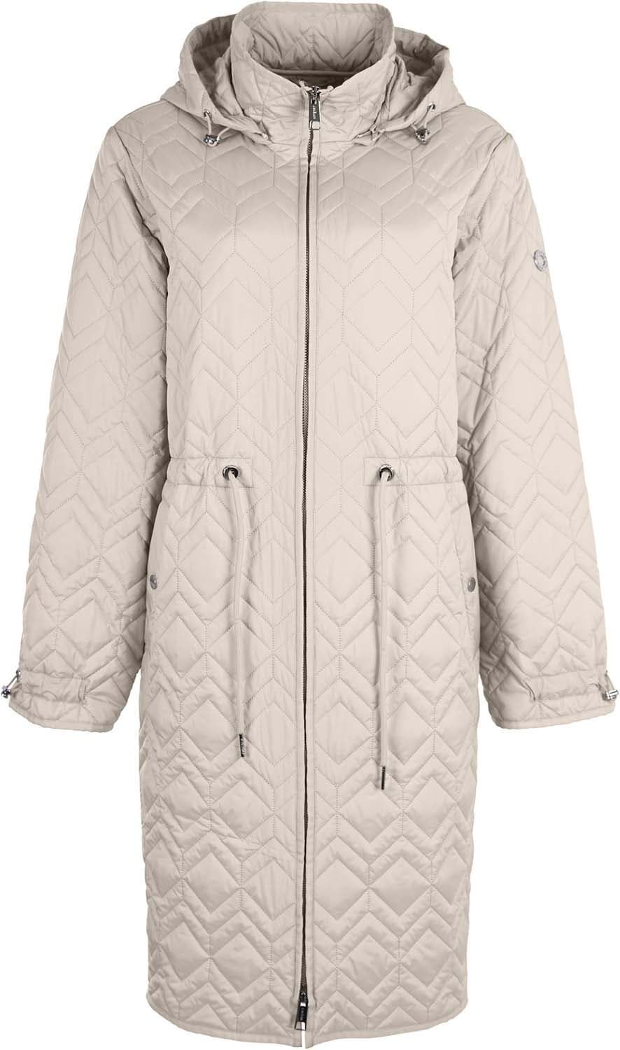 Covered GRS ladies woven jacket - GESA Beige Gesa