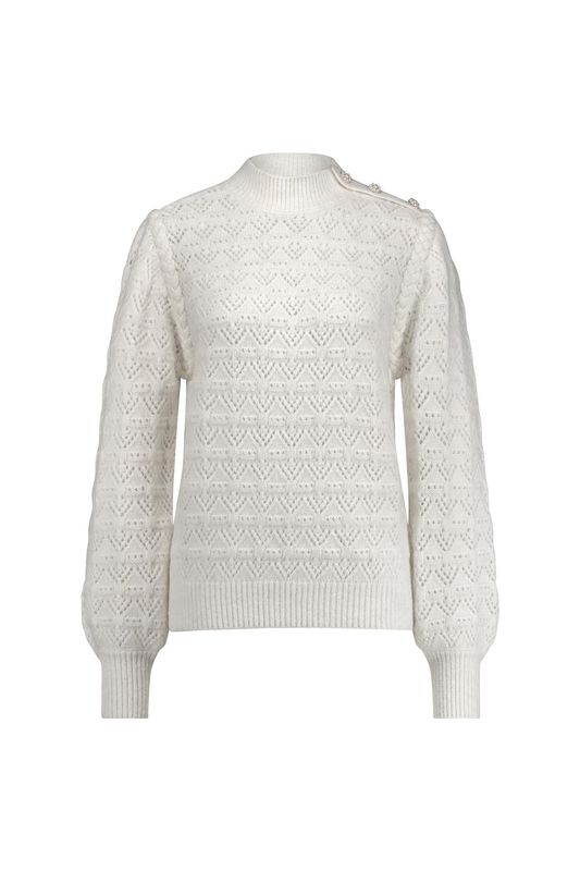 Studio Anneloes Abby pearl pullover Wit